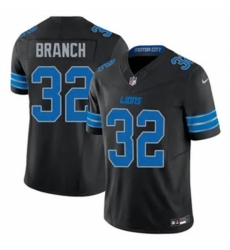 Men's Detroit Lions #32 Brian Branch Black 2023 F U S E Vapor Untouchable Limited Stitched Jersey