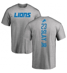 NFL Nike Detroit Lions #23 Darius Slay Jr Ash Backer T-Shirt