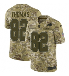 Youth Nike Buffalo Bills #82 Logan Thomas Limited Camo 2018 Salute to Service NFL Jersey