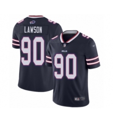 Youth Buffalo Bills #90 Shaq Lawson Limited Navy Blue Inverted Legend Football Jersey