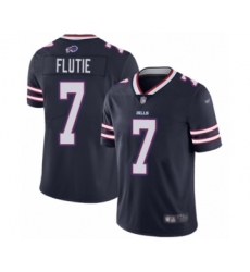 Youth Buffalo Bills #7 Doug Flutie Limited Navy Blue Inverted Legend Football Jersey