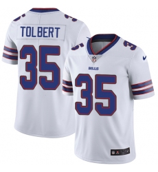 Youth Nike Buffalo Bills #35 Mike Tolbert White Vapor Untouchable Limited Player NFL Jersey