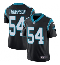 Men's Nike Carolina Panthers #54 Shaq Thompson Black Team Color Vapor Untouchable Limited Player NFL Jersey