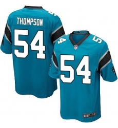 Men's Nike Carolina Panthers #54 Shaq Thompson Game Blue Alternate NFL Jersey