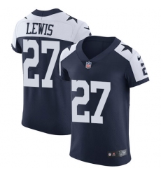 Men's Nike Dallas Cowboys #27 Jourdan Lewis Navy Blue Throwback Alternate Vapor Untouchable Elite Player NFL Jersey