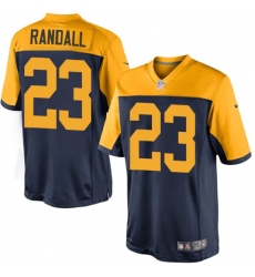 Men's Nike Green Bay Packers #23 Damarious Randall Limited Navy Blue Alternate NFL Jersey