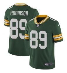 Youth Nike Green Bay Packers #89 Dave Robinson Elite Green Team Color NFL Jersey
