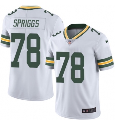 Youth Nike Green Bay Packers #78 Jason Spriggs White Vapor Untouchable Limited Player NFL Jersey