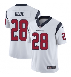 Youth Nike Houston Texans #28 Alfred Blue Limited White Vapor Untouchable NFL Jersey