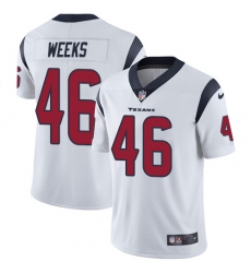 Youth Nike Houston Texans #46 Jon Weeks Limited White Vapor Untouchable NFL Jersey