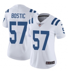 Women's Nike Indianapolis Colts #57 Jon Bostic Elite White NFL Jersey