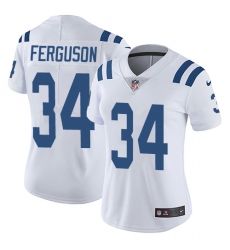 Women's Nike Indianapolis Colts #34 Josh Ferguson White Vapor Untouchable Limited Player NFL Jersey