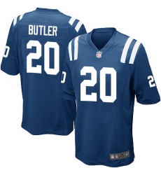 Men's Nike Indianapolis Colts #20 Darius Butler Game Royal Blue Team Color NFL Jersey
