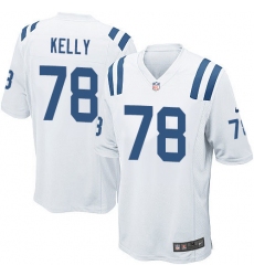 Men's Nike Indianapolis Colts #78 Ryan Kelly Game White NFL Jersey
