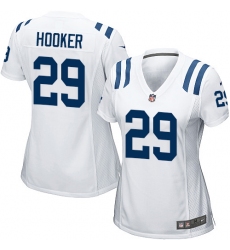 Women's Nike Indianapolis Colts #29 Malik Hooker Game White NFL Jersey