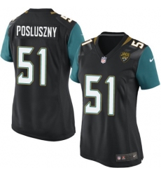 Women's Nike Jacksonville Jaguars #51 Paul Posluszny Game Black Alternate NFL Jersey