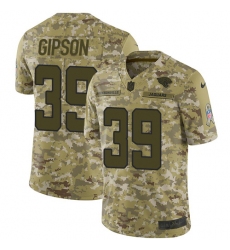 Men's Nike Jacksonville Jaguars #39 Tashaun Gipson Limited Camo 2018 Salute to Service NFL Jersey