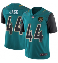 Men's Nike Jacksonville Jaguars #44 Myles Jack Teal Green Team Color Vapor Untouchable Limited Player NFL Jersey