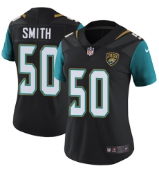 Women's Nike Jacksonville Jaguars #50 Telvin Smith Black Alternate Vapor Untouchable Limited Player NFL Jersey