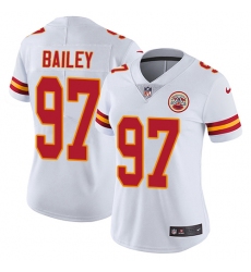 Women's Nike Kansas City Chiefs #97 Allen Bailey Elite White NFL Jersey